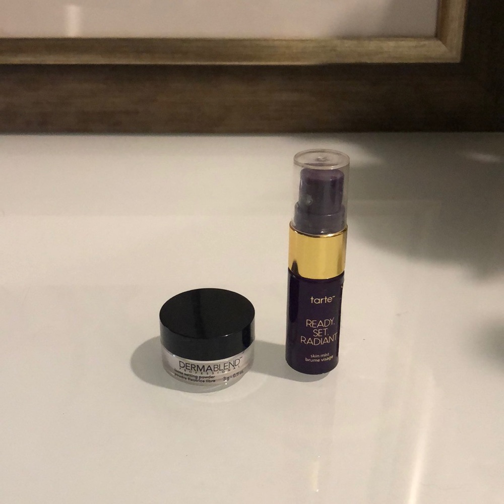 Setting powder and spray bundle